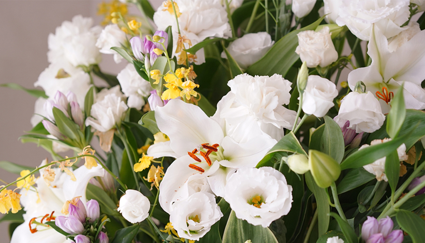 花束：葬儀・法事・お盆